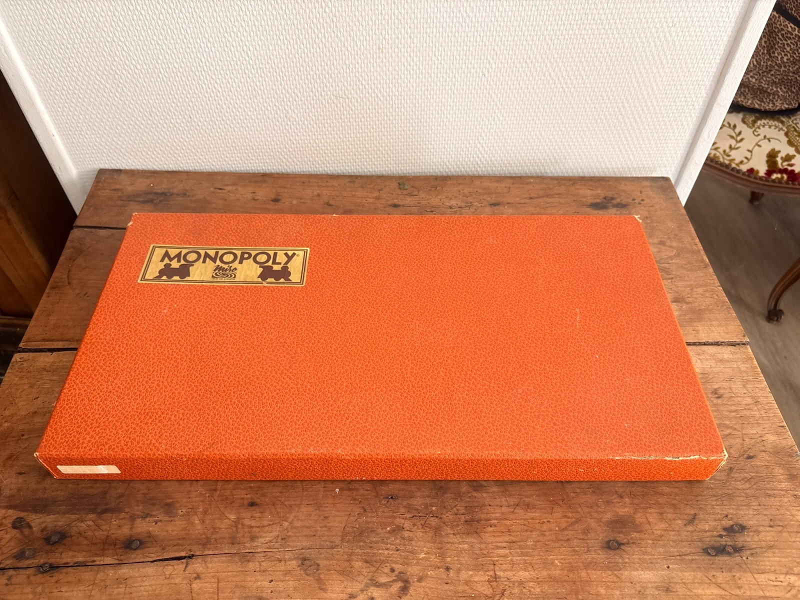 Ancien Jeu Monopoly Classique Miro Parker Brothers 1980 Oran